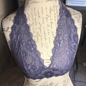 Sexy Lace Halter Bra